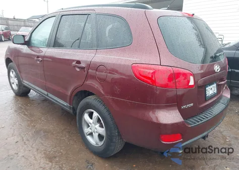 2008 Hyundai Santa Fe Gls z USA, uszkodzony, nr VIN 5NMSG13D88H178582
